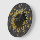 Celestial Sun Wall Clock Grote Klok (Hoek)