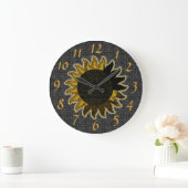 Celestial Sun Wall Clock Grote Klok (Huis)