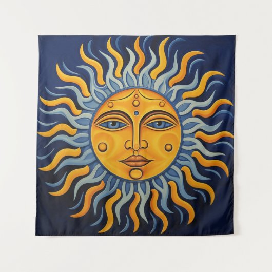 Celestial Sun Wandkleed (Voorkant)