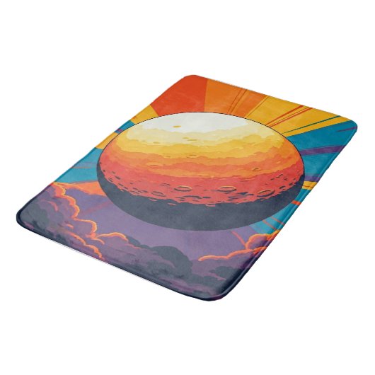 Celestial Sunset Bath Mat (Gekanteld)