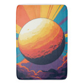 Celestial Sunset Bath Mat (Voorkant Verticaal)