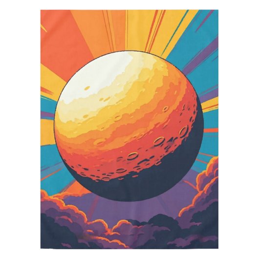 Celestial Sunset Tablecloth Tafelkleed (Voorkant)