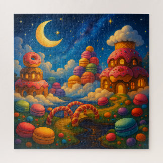 Celestial Sweetsland – Fantasy Puzzel van Maanlich Legpuzzel