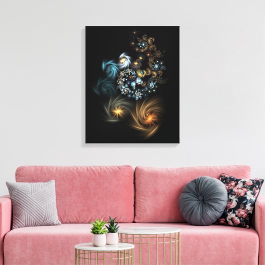 Celestial Swirl Canvas Afdruk (Insitu (Woonkamer))