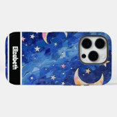  Celestial Swirl Telefoon Hoesje (Achterkant (horizontaal))