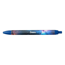 Celestial Swirling Stars Custom Name Script Zwarte Inkt Pen