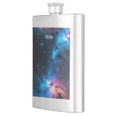 Celestial Swirls of Stars Aangepaste naam Flacon (Links)