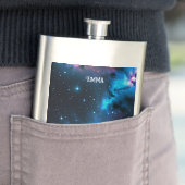 Celestial Swirls of Stars Aangepaste naam Flacon (Voorbeeld)