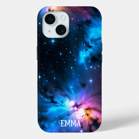 Celestial Swirls of Stars Custom Case-Mate iPhone Case (Achterkant)