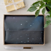 Celestial Swirls of Stars Verjaardag Gift Wrap Tissuepapier (Geschenk)