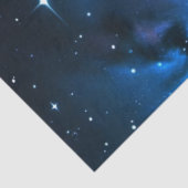 Celestial Swirls of Stars Verjaardag Gift Wrap Tissuepapier (Detail)