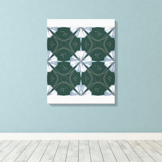 Celestial Symphony Canvas Afdruk (Insitu (Houten vloer))