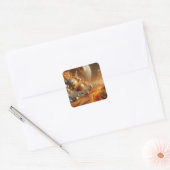 Celestial Symphony Vierkante Sticker (Envelop)