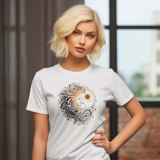 Celestial T-shirt met korte mouwen