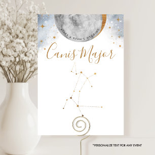 Celestial Table Number, Canis Major Constellation