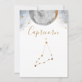 Celestial Table Number, Capricorn Constellation (Voorkant)