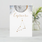 Celestial Table Number, Capricorn Constellation (Staand voorkant)