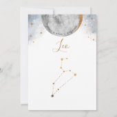 Celestial Table Number, Leo Constellation (Achterkant)