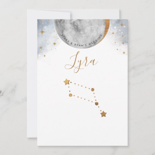 Celestial Table Number, Lyra Constellation (Voorkant)