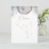 Celestial Table Number, Orion Constellation (Staand voorkant)