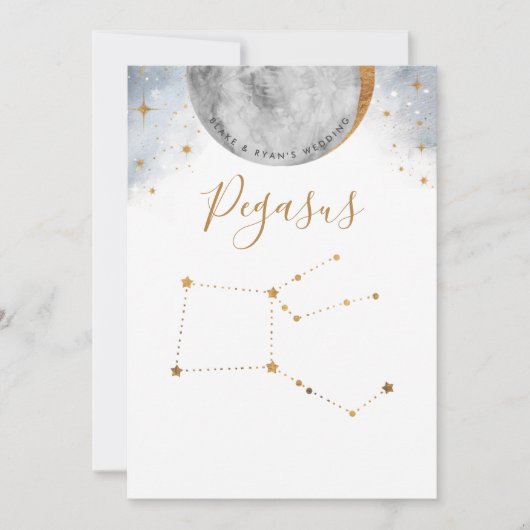 Celestial Table Number, Pegasus Constellation (Voorkant)