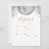 Celestial Table Number, Pegasus Constellation (Achterkant)