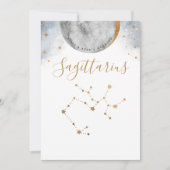 Celestial Table Number, Sagittarius Constellation (Voorkant)