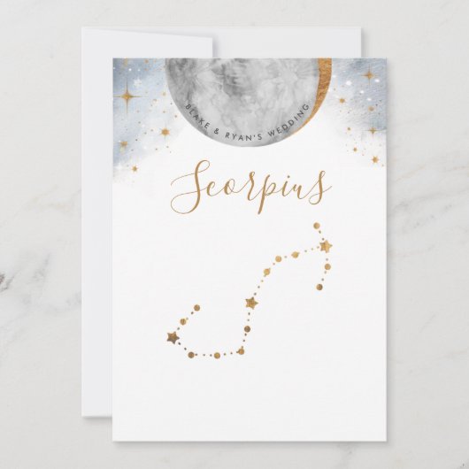 Celestial Table Number, Scorpius Constellation (Voorkant)