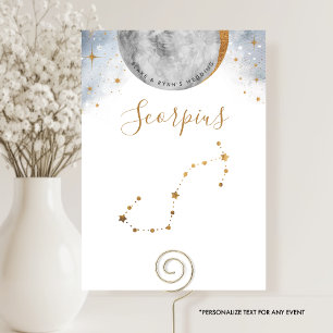 Celestial Table Number, Scorpius Constellation