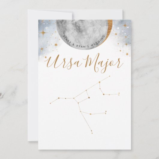 Celestial Table Number, Ursa Major Constellation (Achterkant)