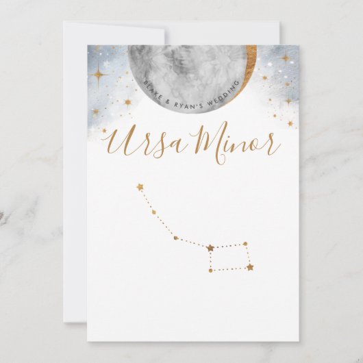 Celestial Table Number, Ursa Minor Constellation (Voorkant)