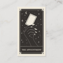 Celestial Tarot Appointment Card