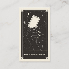 Celestial Tarot Appointment Card Visitekaartje