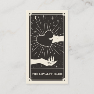 Celestial Tarot boho Discount Visitekaartje