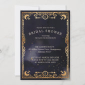 Celestial Tarot Card Sun & Moon Navy Vrijgezellenf Kaart (Voorkant)