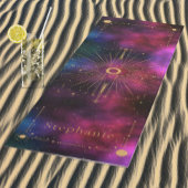 Celestial Tarot Eye Monogram Gouden Glitter Bourgo Yogamat