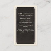 Celestial Tarot Lashes Black Visitekaartje (Achterkant)