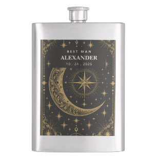 Celestial Tarot Maan Goud Bruidsjonkers Mat Zwart Flacon