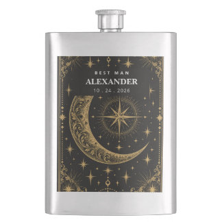 Celestial Tarot Maan Goud Bruidsjonkers Mat Zwart Flacon