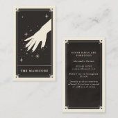 Celestial Tarot Nail-Visitekaartje Visitekaartje (Voorkant / Achterkant)