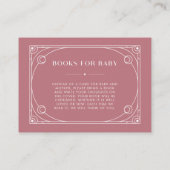 Celestial Tarot Roos Boeken voor Baby Enclosure Ka Informatiekaartje (Achterkant)