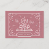 Celestial Tarot Roos Boeken voor Baby Enclosure Ka Informatiekaartje (Voorkant)