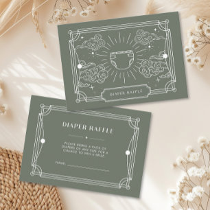 Celestial Tarot Sage Luier Raffle Enclosure Kaart