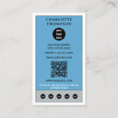 Celestial Tarot Sun Nail Salon Beauty Modern Logo Visitekaartje (Achterkant)