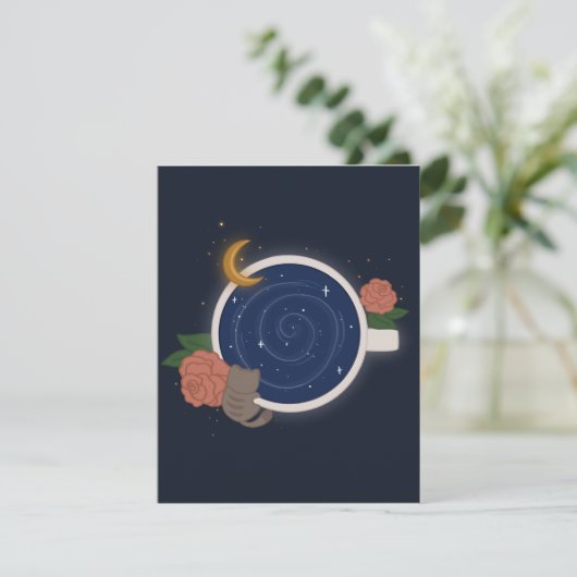 Celestial Tea cup Bedankkaart (Staand voorkant)
