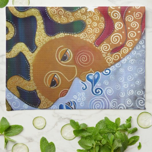 Celestial Theedoek (Gevouwen)