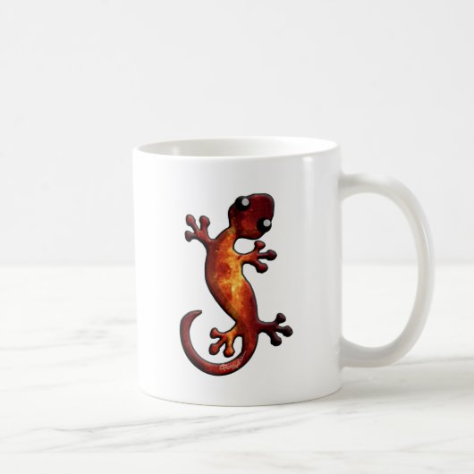 Celestial Theme Gecko Koffiemok (Rechts)