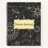 Celestial Thmed Dream Journal Notitieboek (Voorkant)