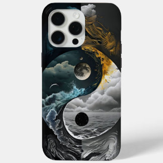 Celestial Tides telefoonhoesje iPhone 15 Pro Max Hoesje