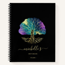Celestial Tree of Life Sketchbook Notitieboek